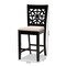 Baxton Studio Devon Sand Upholstered and Espresso Wood 2-Piece Pub Chair Set 166-10766 - alternate 5